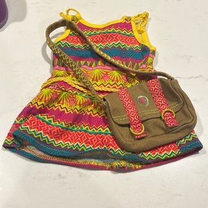 Leah American girl doll original dress and purse
